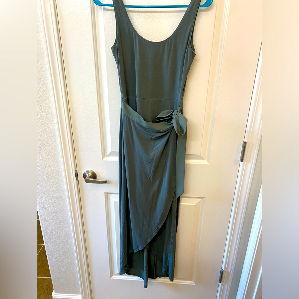 WHBM Faux Wrap High-Low Dress